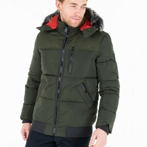 NEW GUESS Men's Aviator Puffer Jacket